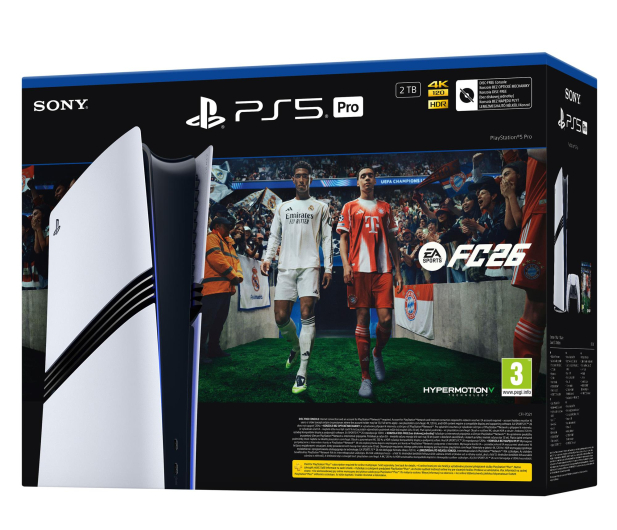 Konsola SONY PlayStation 5 PRO + Gra EA SPORTS FC 26 - 1367212 - zdjęcie 6